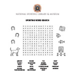 Sporting Word Search