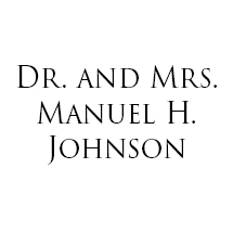 Dr. and Mrs. Manuel H. Johnson Logo